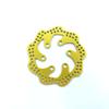 KEBEILEE Stainless Steel Rear Brake Disk for LOSI Promoto-MX Motorcycle 1/4 (gold) view 2