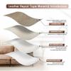 KING MOUNTAIN Leather Repair Patch,12 x 60 Inches self Adhesive Leather Repair Tape for Damaged Leather Furniture, Sofa Seating,Car Seats, Leather GoodsKhaki view 3