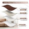 KING MOUNTAIN Leather Repair Patch, 12 x 60 Inches Self-Adhesive Repair Tape for Damaged Furniture, Seating, Car Seats, Goods (New Brown) view 3