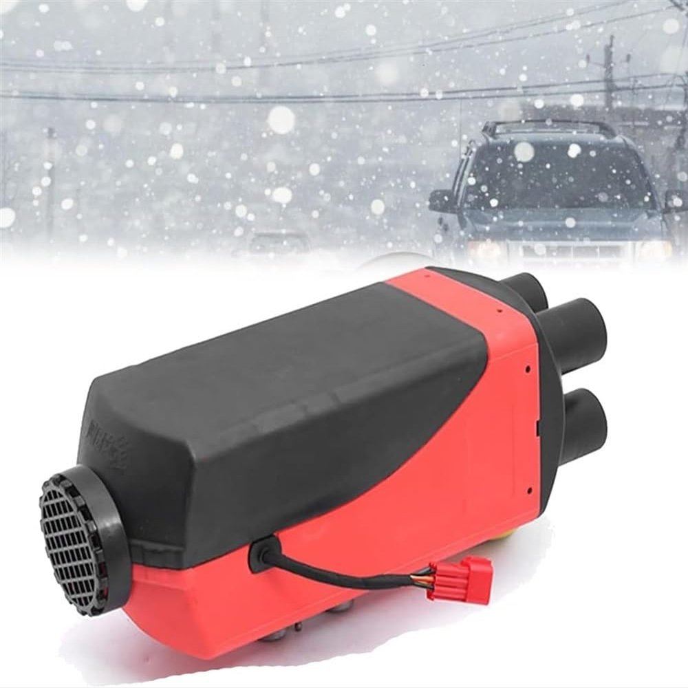CHIPEL Parking Heater Diesel Night Heater with LCD Switch, Remote Control and Silencer, for Car Trucks Boat Bus RV and Trailer (Color : 4holes)
