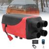 CHIPEL Diesel Air Heater 5KW, Parking Heating Diesel Night Heater, All-in-One Diesel Heater with Silencer Remote Control Used for Car Trucks Boat Bus RV and Trailer (Color : 4holes) view 1