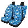 Beauty Collector Blue Tie Dye Pearl Car Seat Protector Full Set, Auto Seat Cover for Car, Truck SUV Back Seat Cover Seats Full Set, Universal fit for Vehicles Sedan view 1