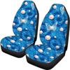 Beauty Collector Blue Tie Dye Pearl Car Seat Protector Full Set, Auto Seat Cover for Car, Truck SUV Back Seat Cover Seats Full Set, Universal fit for Vehicles Sedan view 3