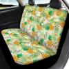Beauty Collector Green Floral Pineapple Car Seat Protector Full Set, Auto Seat Cover for Car, Truck SUV Back Seat Cover Seats Full Set, Universal fit for Vehicles Sedan view 2
