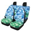 Beauty Collector Blue Green Turtle Car Seat Protector Full Set, Auto Seat Cover for Car, Truck SUV Back Seat Cover Seats Full Set, Universal fit for Vehicles Sedan view 1