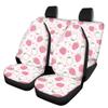 Beauty Collector Pink Cow Strawberry Car Seat Protector Full Set, Auto Seat Cover for Car, Truck SUV Back Seat Cover Seats Full Set, Universal fit for Vehicles Sedan view 1