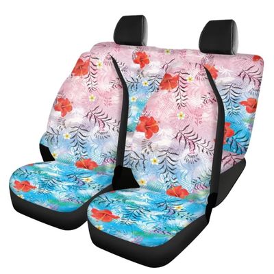 Beauty Collector Boho Flower Car Seat Protector Full Set, Auto Seat Cover for Car, Truck SUV Back Seat Cover Seats Full Set, Universal fit for Vehicles Sedan