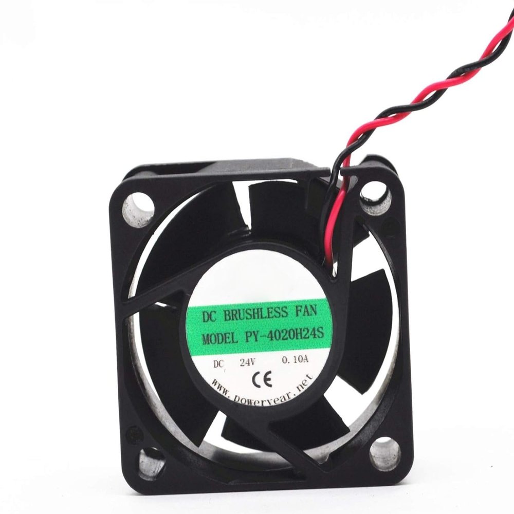 for 24V 40mm POWERYEAR PY-4020H24S Cooling Fan - 0.10A 4020 4cm 2-Wire Inverter Inverter Cooling Fan