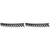 BESPORTBLE 2pcs Retro Helmet Patch Decal for Helmets Head Horn Joint Strip Arc-Shaped view 1