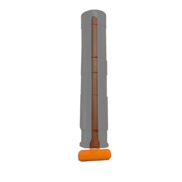 Hammy3DPrints Baffle Alignment Tool for Rugged/SiCo/etc. (Orange, Obsidian 9)