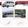 apline Compatible with Opel Zafira Life 2019-2026 ACE-1 Car Roof Rack Cross Bar Black Aluminium 3 Bars view 4