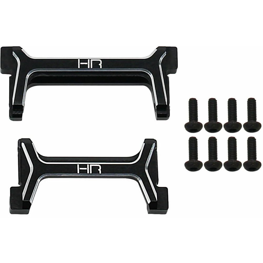 Hot Racing TRXM03FRM01 Aluminum Front Rear Bumper Mount Set TRX4-M
