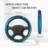 Elastic Stretch Steering Wheel Cover Universal 15 Inch Automotive Steering Wheel Cover Sea Pearl Car Steering Wheel Cover Fit SUV Vans Cars Trucks view 4
