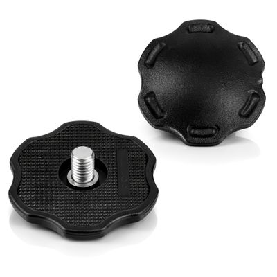 Honkador Football Helmet Chinstrap Thumb Screws Compatible with Riddell SpeedFlex Youth Football Helmet an Essential Repair Kit for Chin Strap Stabilization, Reducing Head Injury Risk (2-Pack)