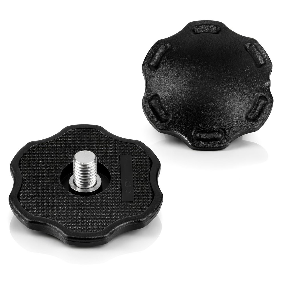 Honkador Football Helmet Chinstrap Thumb Screws Compatible with Riddell SpeedFlex Youth Football Helmet an Essential Repair Kit for Chin Strap Stabilization, Reducing Head Injury Risk (2-Pack)