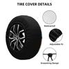 Boat Seascape Theme Print Spare Tire Cover Funny Wheel Covers Waterproof Dust-Proof Wheel Protectors Fit for Trailer SUV Truck Camper 17 Inch view 2