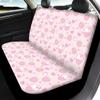 Beauty Collector Pink Bunny Strawberry Front Seat Covers Rear Bench Cover, Seat Protection Cove Car Full Set, Car Front Seat Cushion for Pets Child Car Seat Protector view 2