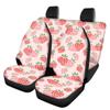 Beauty Collector Heart Strawberry Front Seat Covers Rear Bench Cover, Seat Protection Cove Car Full Set, Car Front Seat Cushion for Pets Child Car Seat Protector view 1