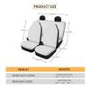 Beauty Collector Sparkly Flag Sunflower Front Seat Covers Rear Bench Cover, Seat Protection Cove Car Full Set, Car Front Seat Cushion for Pets Child Car Seat Protector view 4