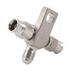 GZYF 1PC AN-3 Tee Brake Hose AN3 to Hose End Fittings with Locating Lug Stainless Steel For Racing Motorbike Brake Hose Motorcycle Universal view 3