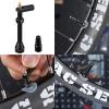 Corki Cycles Tubeless Presta Valve Stem 100 mm with 2PCS Valve Core and 2PCS Remover Tool (Black) view 4