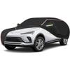 WOLWES Car Covers are Suitable for Buick Envista Avenir/Preferred/Sport Touring All-Weather Windproof, Snowproof, Rainproof, UV-Protected and Breathable All-Season Universal with Side Door Zip Oxford view 1