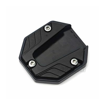 SideStand Plate Pad Universal Electronic Motorcycle E-Bike Scooter Kickstand Extender Foot Side Stand Extension Pad Support Plate Anti-Skid Base