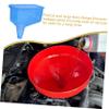 CALLARON Square Plastic Refueling Funnel for Oil Change Angled Automotive Tool Motorcycle Gas Tank view 2