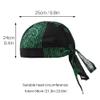Men Skull Caps Sweat Wicking Doo Rag Cooling Dew Rag Helmet Liner Motorcycle Head Wrap Bandana Turban Headwear for Women (Denim Blue) view 2