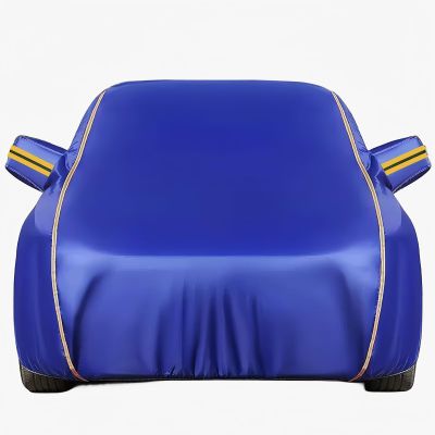 Full Car Cover for Alfa Romeo ALFA 156 Custom Car Cover Car Covers for Winter Breathable Dust-Proof All-Weather Protection Windproof Car Cover with Zipper Door and Windproof Strap