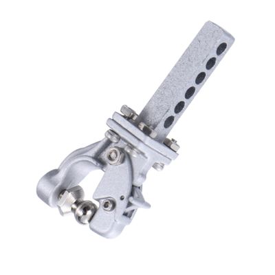 VICASKY Metal Trailer Hook for Rc Crawler Car High Wear-Resistant Accessory for Climbing Vehicles Easy Installation Silver Finish