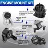 5-Pc Engine Motor Mount Kit Compatible with 1999-2004 Odyssey 3.5L Auto view 3