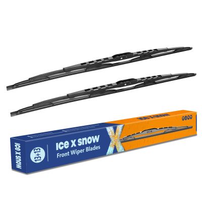 13"+13" Windshield Wiper Blades Replacement for Jeep Wrangler TJ 2006 2005 2004 2003 2002 2001 2000 1999 1998 1997 Icexsnow All-Season Wiper Blades For My Car