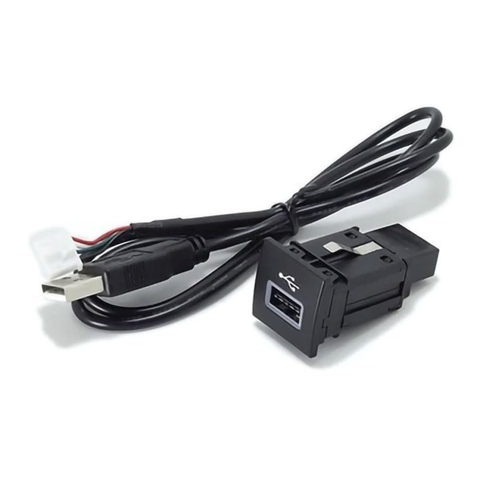 NCOUUOCN for VW Golf 6 Jetta 5 MK5 Scirocco 06-12 QC3.0 Type C PD USB Quick Car Charger Socket Nondestructive Replacement Harness 12V/24 (USB Connector)