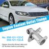 X AUTOHAUX 1 Set Engine Coolant Outlet Tube for VW Passat for Audi A4 No.058121132/058121132A/058121132C view 2