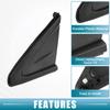 A ABSOPRO Door Mirror Triangle Cover Trim for Toyota Corolla 2019-2021 view 4