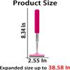 NahaiA Car Mirror Wiper, Retractable car Glass Scraper, Portable Cleaning Tool for All Vehicles(Pink) view 2