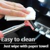 NahaiA Car Mirror Wiper, Retractable car Glass Scraper, Portable Cleaning Tool for All Vehicles(Pink) view 3