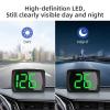 Heads up Display for Cars, Digital GPS HUD Speedometer Meter MPH Speedo for Cars Trucks, USB Cable Plug & Play, Large Font Display view 3