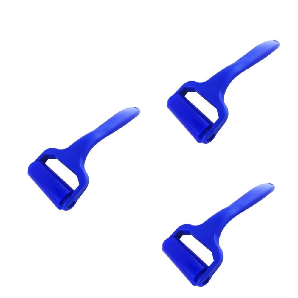 Hemoton 3pcs Silicone Roller for Screen Cleaning Tv Mobile Computer Dark Gentle Screen No Residue Left