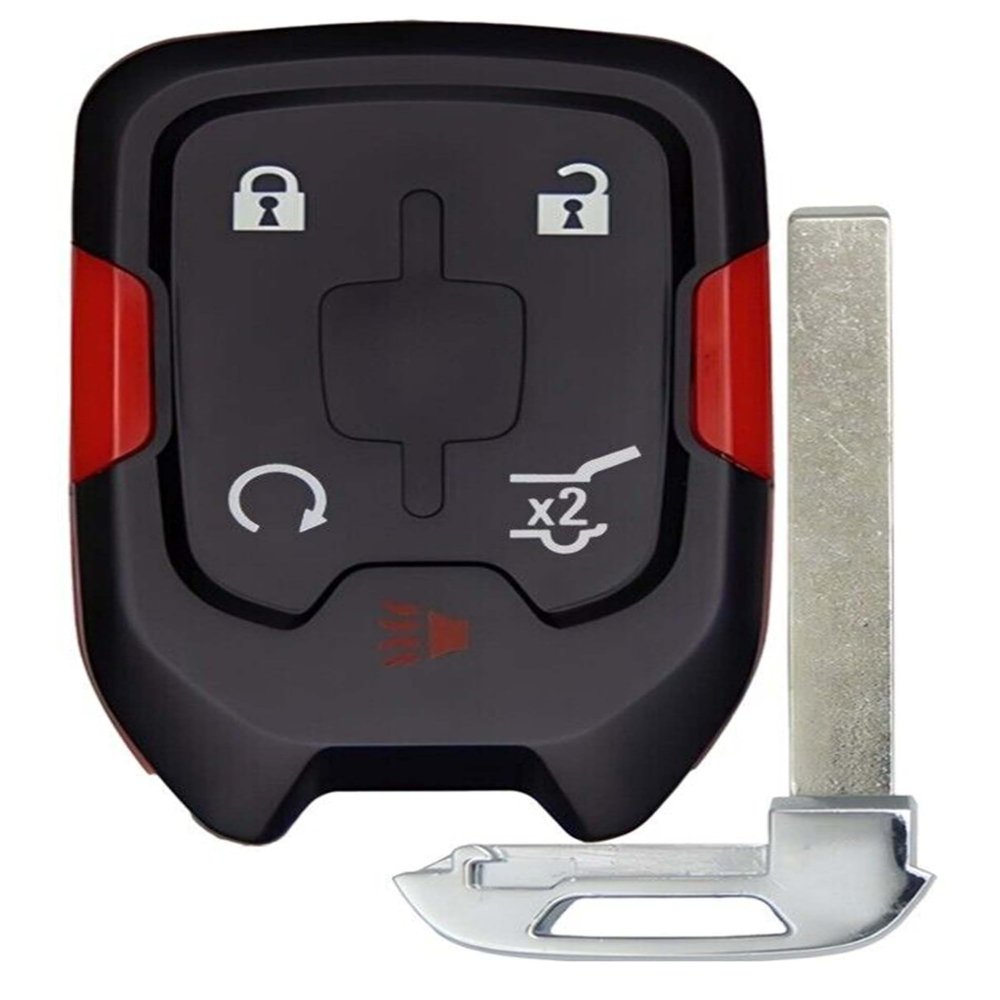 1x New Replacement Proximity Key Fob Compatible with & fit for Select GM GMC Terrain HYQ1AA AS 315 MHz - HYQ1AA-RED-04