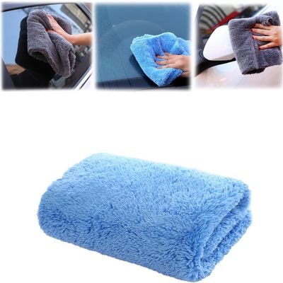 YoiTs Dialed Drying Towel,Microfiber Car Wash Drying Towel,Super Absorbent Detailing Cleaning Cloth,Car Towels Drying (Blue,15.7 * 15.7in)