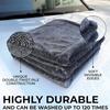 YoiTs Dialed Drying Towel,Microfiber Car Wash Drying Towel,Super Absorbent Detailing Cleaning Cloth,Car Towels Drying (Blue,15.7 * 15.7in) view 4
