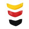 LIRU Yellow Red Black Motorcycle 3 Pcs Front Tie Trim Decoration Cover Tie Belts Airvent Cover ABS for Vespa GTV GTS300 GTS Super Racing Sixties GTS HPE 2019 2020 2021 2022 view 3