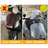 LIRU Yellow Red Black Motorcycle 3 Pcs Front Tie Trim Decoration Cover Tie Belts Airvent Cover ABS for Vespa GTV GTS300 GTS Super Racing Sixties GTS HPE 2019 2020 2021 2022 view 4