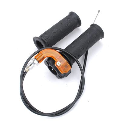 Yardwe 1Set Throttle Grip with Cable Set for Models Off-Road Beach Car Accessories Lightweight Easy to Install Throttle Control for ATV Bikes