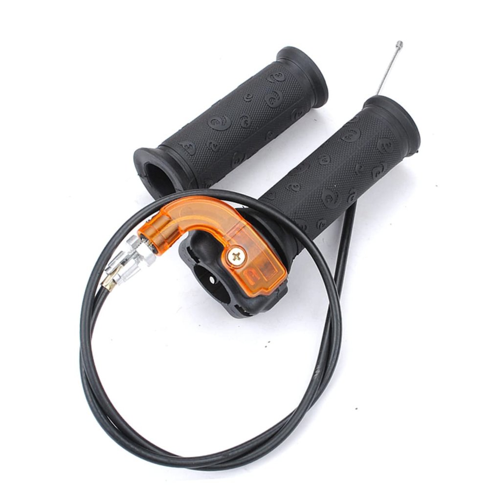Yardwe 1Set Throttle Grip with Cable Set for Models Off-Road Beach Car Accessories Lightweight Easy to Install Throttle Control for ATV Bikes