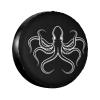 Octopus Spare Tire Cover UV Sun Protector Waterproof Wheel Tire Cover Universal Fit for RV SUV Camper Truck Travel Trailer 14" 15" 16" 17" view 1