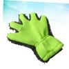 PartyKindom Quick Mitt Gloves Chenille Car Wash Duster for Scratch Cleaning for Cars Trucks Rvs and Boats Strong Water Absorption Lint Fits Adults view 3