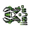 Kalair GFX Graphics Kit for Losi PROMOTO-MX RC Motorcycle Dirt Bike (All Years) Rugged Series Green 21 Mil - Pro Edition - Dirt Pit Bike Sticker, Dirtbike Decal Motocross no-Plastics view 1